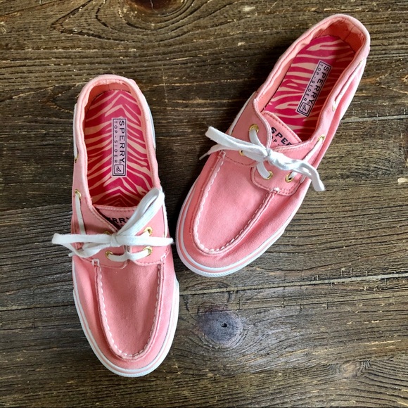 Sperry Shoes - Sperry Top-Siders Coral Size 6